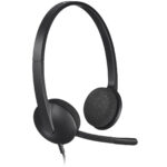 Logitech H340 Wired USB Stereo Headset with Noise-Cancelling Mic