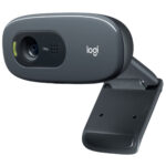 Logitech C270 HD Webcam, 720p Video with Noise Reducing Mic