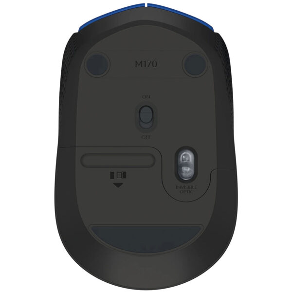 Logitech M171 Wireless Mouse, 2.4 GHz with USB Mini Receiver, Optical Tracking, 12-Months Battery Life