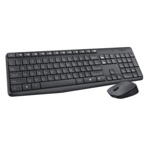 Logitech mk235 Wireless Keyboard and Mouse Combo (Black)