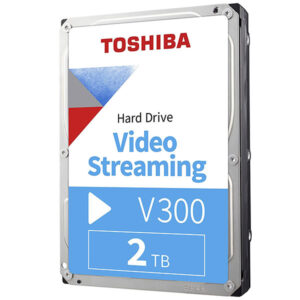Toshiba V300 2TB 3.5″ Internal Video Streaming Hard Drive