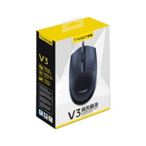 T-Wolf V3 Cool Wired Optical Mouse