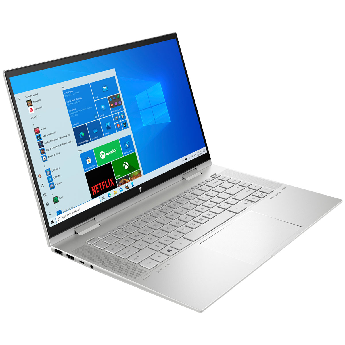 Hp Envy 15m-es0023dx X360 Intel Core i7 11th Gen 16GB RAM 512GB SSD 15.6 Inches FHD Touchscreen Display