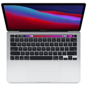 Apple MacBook Pro MYDA2LL/A With M1 Chip 8GB RAM 256GB SSD 13.3 Inch with Retina Display (Silver)