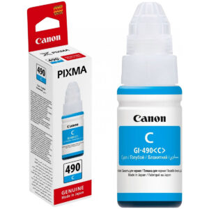 Canon GI-490 Cyan Ink Bottle