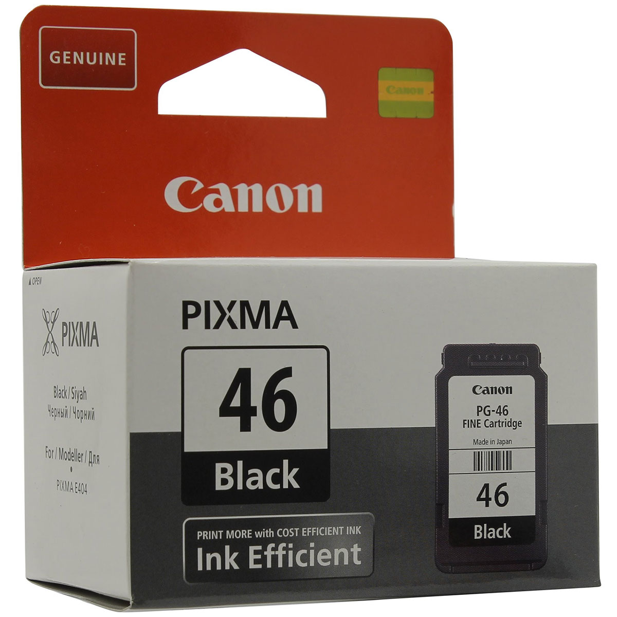 Canon PG-46 Noir cartouche d'encre originale / 9059B001AA -  .ma