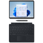 Microsoft Surface Pro 8 (8PX-00017) Intel Core i7 11th Gen 16GB RAM 512GB SSD 13 Inches Multi-Touch Windows 11 Pro Graphite Grey
