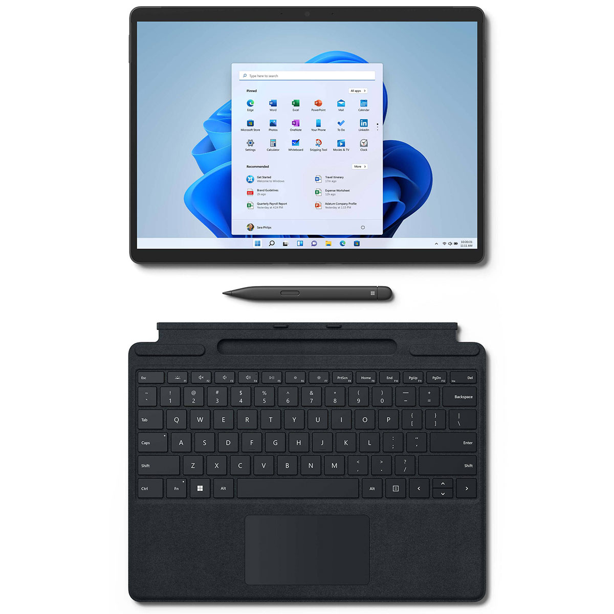 Microsoft Surface Pro 8-13 Touchscreen - Intel® Core™ i5-8GB Memory -  128GB SSD - Device Only - Platinum (Latest Model)