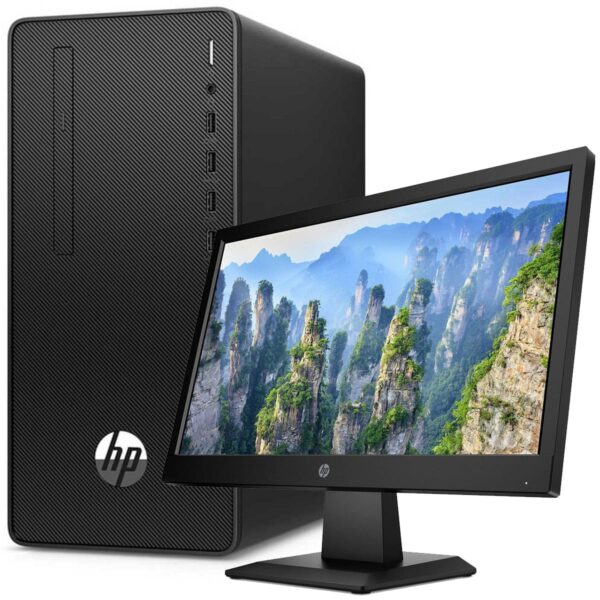 HP 290 G4 Microtower Intel Core i7 10th Gen 8GB RAM 1TB HDD + 18.5 Inches HD Monitor