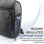 Promate TrekPack-BP 17.3 Inch Professional Slim Laptop Backpack with Anti-Theft Handy Pocket
