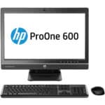 HP ProOne 600 G1 All-in-One Intel Core i5 4th Gen 4GB RAM 256GB SSD 21.5 Inch FHD Display